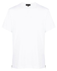 weißes T-Shirt mit einem Rundhalsausschnitt von Comme Des Garcons Homme Plus