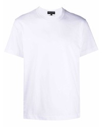 weißes T-Shirt mit einem Rundhalsausschnitt von Comme Des Garcons Homme Plus