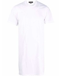 weißes T-Shirt mit einem Rundhalsausschnitt von Comme Des Garcons Homme Plus