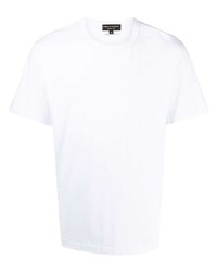 weißes T-Shirt mit einem Rundhalsausschnitt von Comme Des Garcons Homme Plus