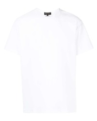 weißes T-Shirt mit einem Rundhalsausschnitt von Comme Des Garcons Homme Plus