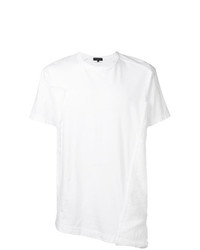 weißes T-Shirt mit einem Rundhalsausschnitt von Comme Des Garcons Homme Plus