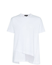 weißes T-Shirt mit einem Rundhalsausschnitt von Comme Des Garcons Homme Plus