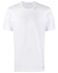 weißes T-Shirt mit einem Rundhalsausschnitt von Comme Des Garcons SHIRT