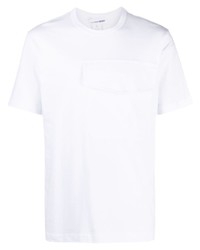 weißes T-Shirt mit einem Rundhalsausschnitt von Comme Des Garcons SHIRT