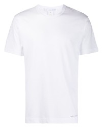 weißes T-Shirt mit einem Rundhalsausschnitt von Comme Des Garcons SHIRT
