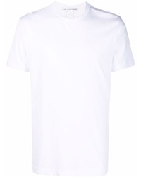 weißes T-Shirt mit einem Rundhalsausschnitt von Comme Des Garcons SHIRT