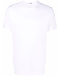 weißes T-Shirt mit einem Rundhalsausschnitt von Comme Des Garcons SHIRT