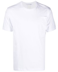 weißes T-Shirt mit einem Rundhalsausschnitt von Comme Des Garcons SHIRT