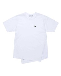 weißes T-Shirt mit einem Rundhalsausschnitt von Comme Des Garcons SHIRT