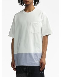 weißes T-Shirt mit einem Rundhalsausschnitt von Comme des Garcons Homme