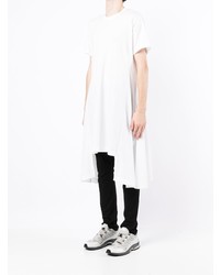 weißes T-Shirt mit einem Rundhalsausschnitt von Comme Des Garcons Homme Plus