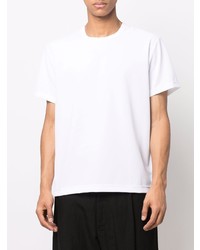 weißes T-Shirt mit einem Rundhalsausschnitt von Comme Des Garcons Homme Plus