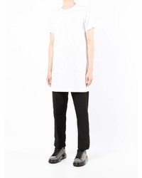 weißes T-Shirt mit einem Rundhalsausschnitt von Comme Des Garcons Homme Plus