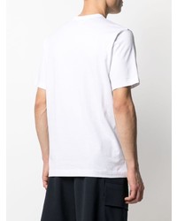 weißes T-Shirt mit einem Rundhalsausschnitt von Comme Des Garcons SHIRT