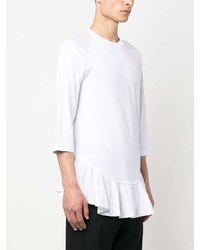 weißes T-Shirt mit einem Rundhalsausschnitt von Comme Des Garcons SHIRT