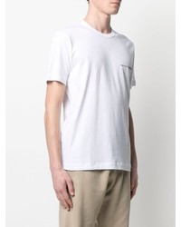 weißes T-Shirt mit einem Rundhalsausschnitt von Comme Des Garcons SHIRT