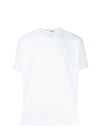 weißes T-Shirt mit einem Rundhalsausschnitt von Comme Des Garçons Shirt Boys