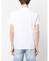 weißes T-Shirt mit einem Rundhalsausschnitt von Emporio Armani