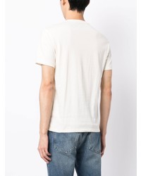 weißes T-Shirt mit einem Rundhalsausschnitt von Polo Ralph Lauren