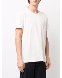 weißes T-Shirt mit einem Rundhalsausschnitt von Paul Smith