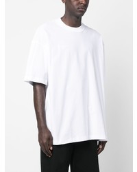 weißes T-Shirt mit einem Rundhalsausschnitt von Vetements