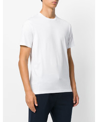 weißes T-Shirt mit einem Rundhalsausschnitt von Emporio Armani