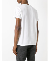 weißes T-Shirt mit einem Rundhalsausschnitt von Closed