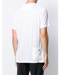 weißes T-Shirt mit einem Rundhalsausschnitt von Z Zegna