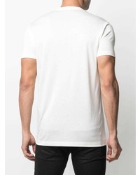 weißes T-Shirt mit einem Rundhalsausschnitt von Tom Ford