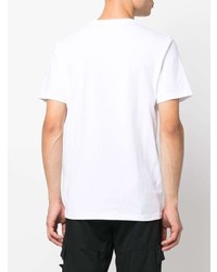 weißes T-Shirt mit einem Rundhalsausschnitt von Norse Projects