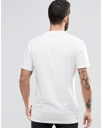 weißes T-Shirt mit einem Rundhalsausschnitt von ONLY & SONS