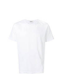 weißes T-Shirt mit einem Rundhalsausschnitt von Crossley