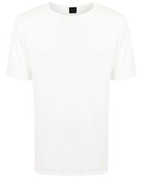 weißes T-Shirt mit einem Rundhalsausschnitt von D'urban
