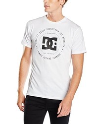 weißes T-Shirt mit einem Rundhalsausschnitt von DC Shoes