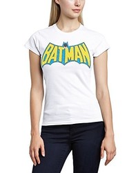 weißes T-Shirt mit einem Rundhalsausschnitt von DC Universe