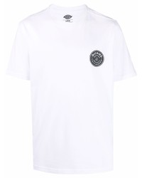 weißes T-Shirt mit einem Rundhalsausschnitt von Dickies Construct