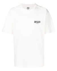 weißes T-Shirt mit einem Rundhalsausschnitt von Dickies Construct