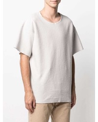 weißes T-Shirt mit einem Rundhalsausschnitt von Fear Of God