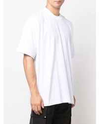 weißes T-Shirt mit einem Rundhalsausschnitt von Vetements