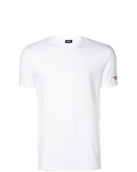 weißes T-Shirt mit einem Rundhalsausschnitt von Dsquared2 Underwear