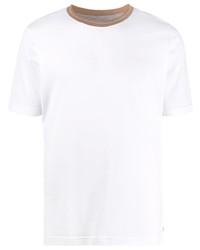 weißes T-Shirt mit einem Rundhalsausschnitt von Eleventy