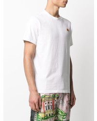 weißes T-Shirt mit einem Rundhalsausschnitt von Kenzo