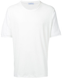 weißes T-Shirt mit einem Rundhalsausschnitt von ESTNATION
