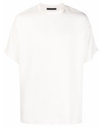 weißes T-Shirt mit einem Rundhalsausschnitt von Fear Of God