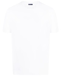 weißes T-Shirt mit einem Rundhalsausschnitt von Finamore 1925 Napoli