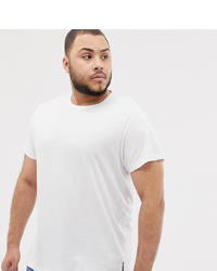 weißes T-Shirt mit einem Rundhalsausschnitt von French Connection