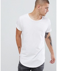 weißes T-Shirt mit einem Rundhalsausschnitt von G Star