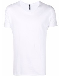 weißes T-Shirt mit einem Rundhalsausschnitt von Giorgio Brato