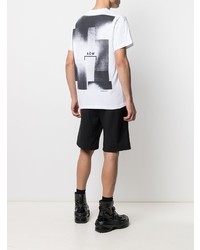 weißes T-Shirt mit einem Rundhalsausschnitt von A-Cold-Wall*